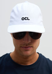 OCL Cap Embroidered 100% Cotton White