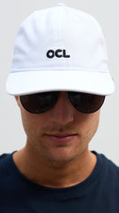 OCL Cap Embroidered 100% Cotton White