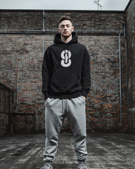 Box Fit Oversized Hoodie - Black