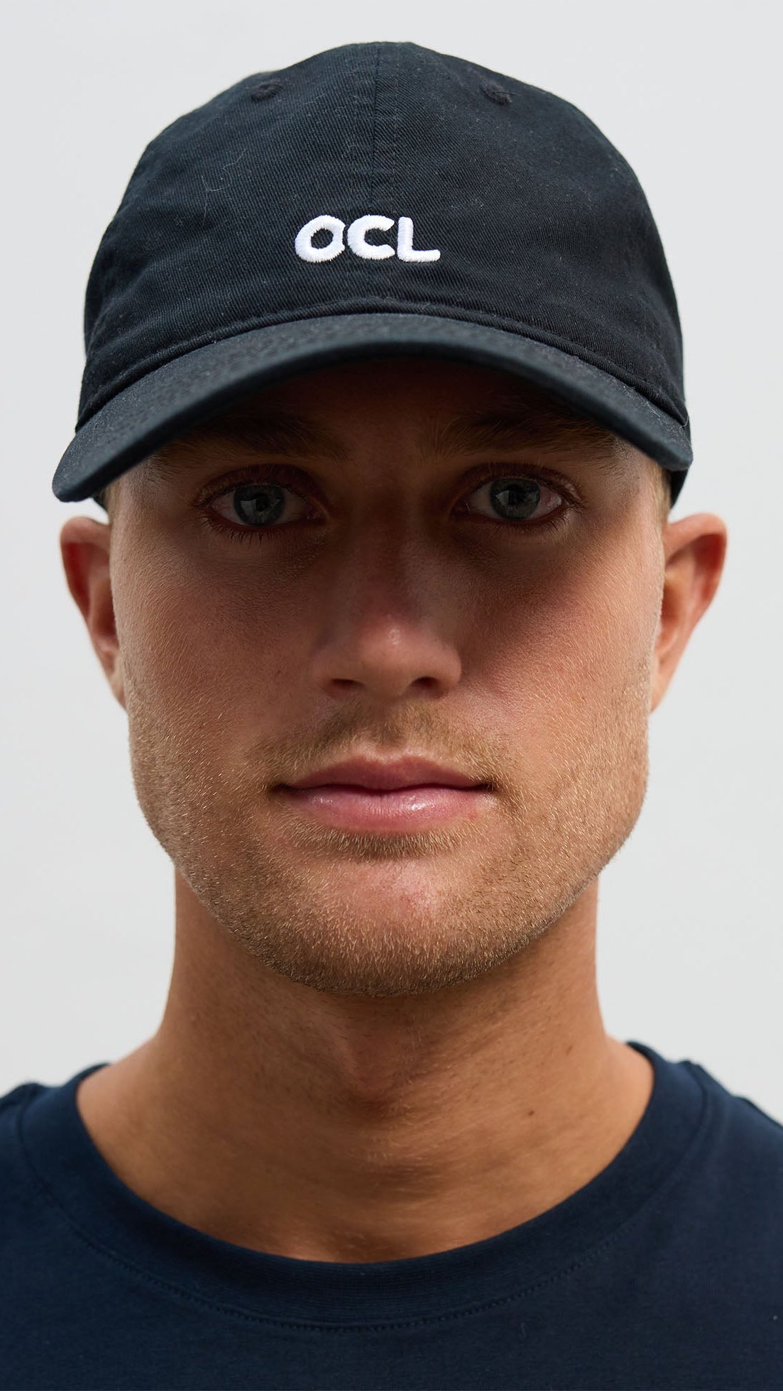 Ocl Union Embroidered Cotton Cap in Black | OCL