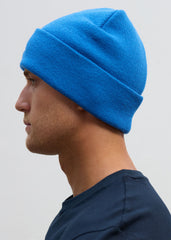 OCL Knit Beanie Embroidered Blue
